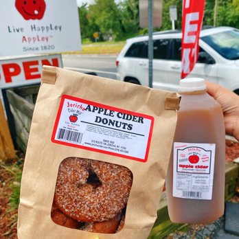 Jericho Cider Mill - apple cider donuts, half gallon apple cider - Fruits & Veggies Near Me - Jericho, New York
