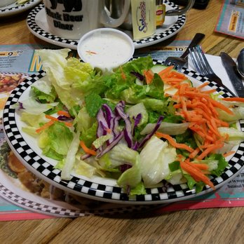 Black Bear Diner - Salad with ranch. - American Near Me - Monterey, California