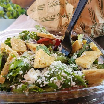 Croutons - Mediterranean salad - Sandwiches Near Me - Irvine, California