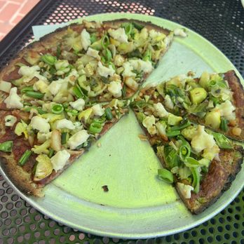Craft Roots - Veggie pizza on cauliflower crust - Bars Near Me - Morgan Hill, California Craft Roots - Veggie pizza on cauliflower crust - Bars Near Me - Morgan Hill, California