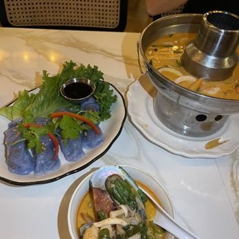 Prode - tom yum with the freshest fish and peanut dumplings - Thai Near Me - Little Neck, New York Prode - tom yum with the freshest fish and peanut dumplings - Thai Near Me - Little Neck, New York