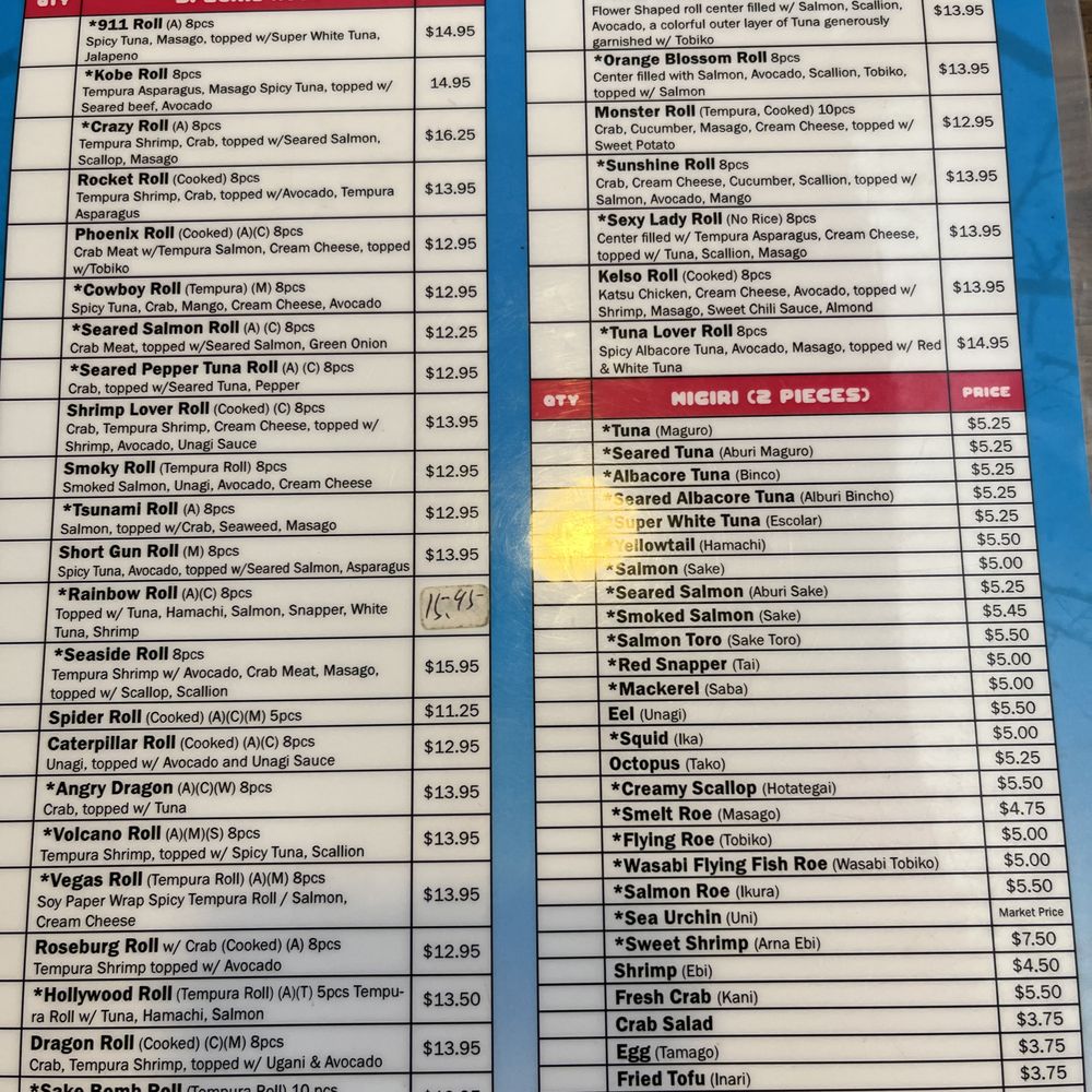 Sakura Sushi - Sushi Bars Near Me - Roseburg, Oregon