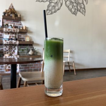 Xaman Cafe - Matcha Horchata - Cafes Near Me - Dallas, Texas