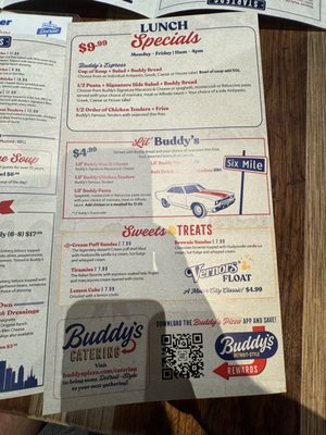 Menu photo 3 Buddy's Pizza - Downtown Detroit, MI Menu photo 3 Buddy's Pizza - Downtown Detroit, MI