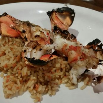 Logan's Roadhouse - Burnt disgusting lobster! No butter, no lemon... - Steakhouses Near Me - Leeds, Alabama