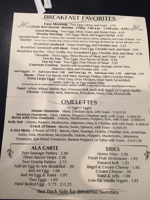Menu photo 6 Tag's Cafe Cincinnati, OH