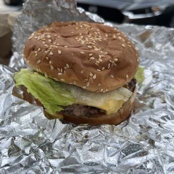 Five Guys - Junior cheeseburger - Burgers Near Me - Austin, Texas