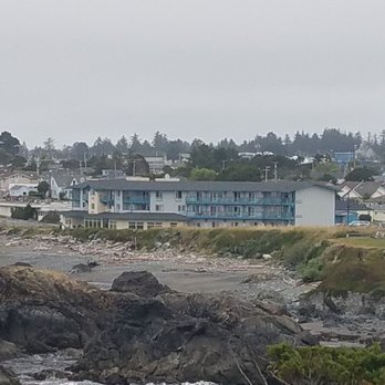 Oceanfront Lodge - View of the hotel from the lighthouse - Hotels Near Me - Crescent City, California Oceanfront Lodge - View of the hotel from the lighthouse - Hotels Near Me - Crescent City, California