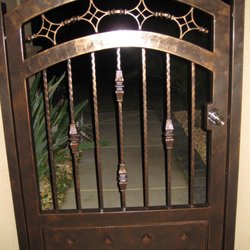 Joe's Custom Iron - The entry door was also made by them