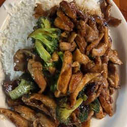 Glacier Haven Resort - Teriyaki chicken
