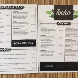 Tocha - Sandwiched y ensaladas