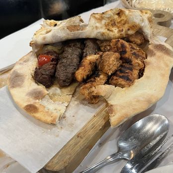 Kaza Maza - Kaza Maza Mix meant for 1 person but could serve 3 so generous - Falafel Near Me - North Providence, Rhode Island Kaza Maza - Kaza Maza Mix meant for 1 person but could serve 3 so generous - Falafel Near Me - North Providence, Rhode Island
