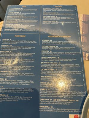 Menu photo 5 Song’e Napule Upper West New York, NY