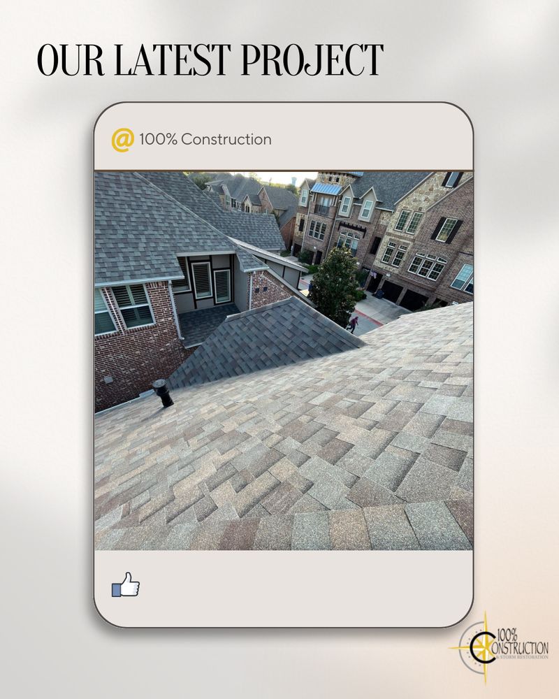 Slide of 100% Construction