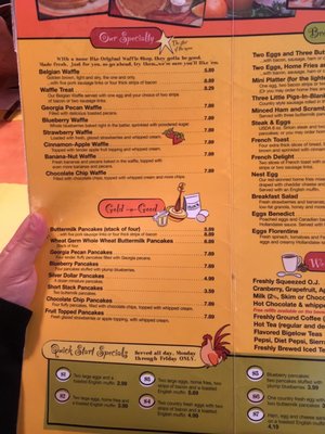 Menu photo 3 Original Waffle Shop State College, PA
