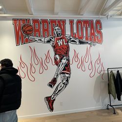 Levels - 2/15/25 - NBA All-Star weekend opening - upstairs - Warren Lotas pop-up