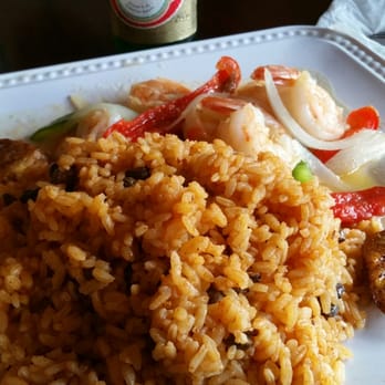 Zeny’s Restaurant - Shrimp in butter with seasoned rice - Latin American Near Me - St Croix, Virgin Islands Zeny’s Restaurant - Shrimp in butter with seasoned rice - Latin American Near Me - St Croix, Virgin Islands