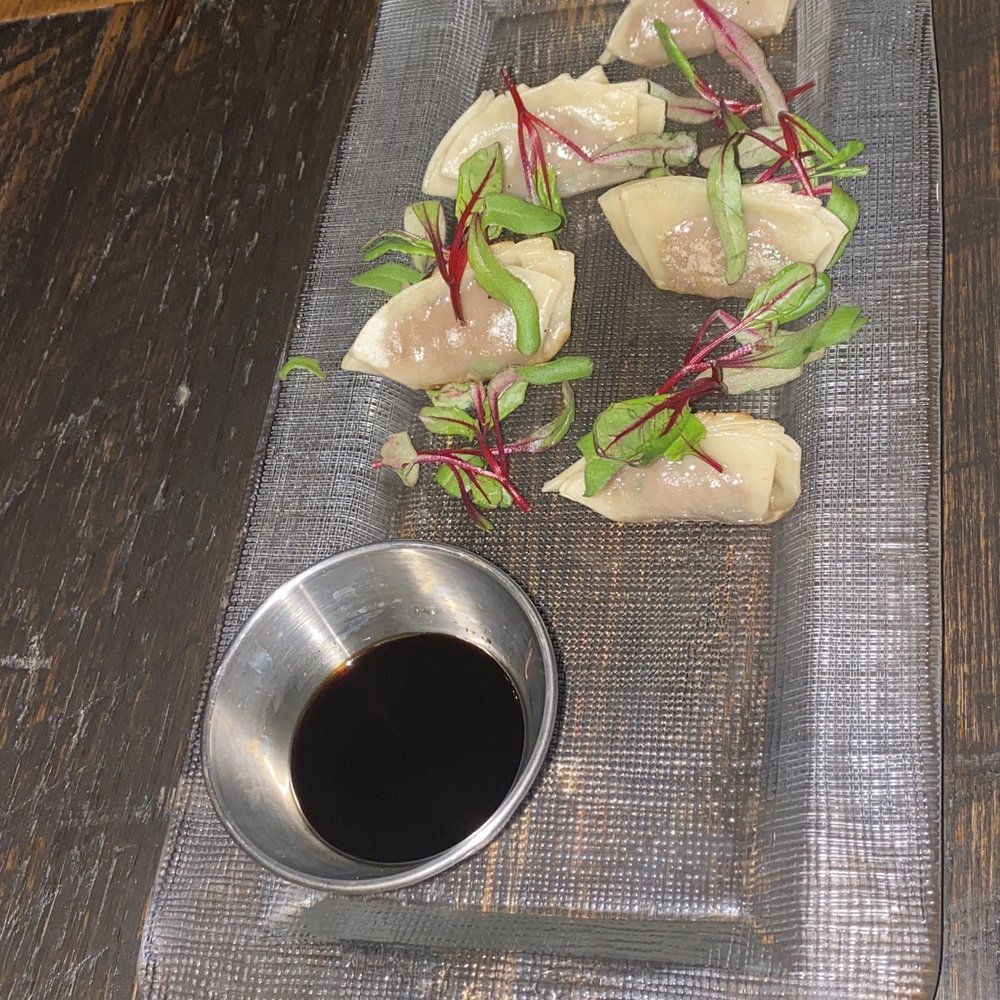 Waygu dumplings Waygu dumplings