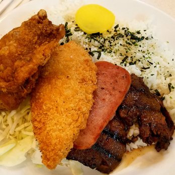 Zippy's Kahala - Zip Pac. $12.20. Fried Chicken, Hoki (Fish), Spam and Teri Beef served with Nori Furikake topped Rice. - Diners Near Me - Honolulu, Hawaii Zippy's Kahala - Zip Pac. $12.20. Fried Chicken, Hoki (Fish), Spam and Teri Beef served with Nori Furikake topped Rice. - Diners Near Me - Honolulu, Hawaii