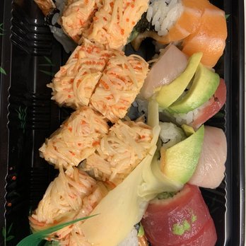 Hanabi - Rainbow Roll and sweet 16 roll. - Sushi Bars Near Me - New York, New York