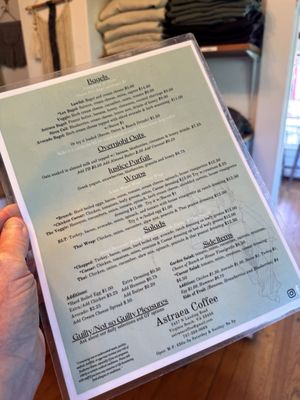 Menu photo 3 Astraea Coffee Virginia Beach, VA