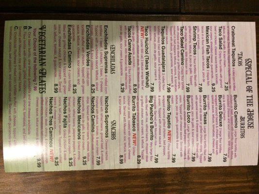 Menu photo 7 Los Tres Caminos Evansville, IN Menu photo 7 Los Tres Caminos Evansville, IN