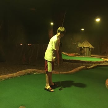 Molten Mountain - Fun with boys - Mini Golf Near Me - North Myrtle Beach, South Carolina