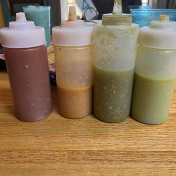 El Torito - Salsa, pick your poison, the green ones are spicier. - Mexican Near Me - New Braunfels, Texas