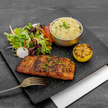 Fantasy Room - BLACKEN ROASTED SALMON - Cocktail Bars Near Me - Hollywood, Florida Fantasy Room - BLACKEN ROASTED SALMON - Cocktail Bars Near Me - Hollywood, Florida