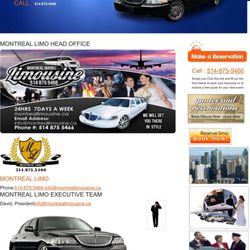 Montreal Limo - Do Not Book This Company!!