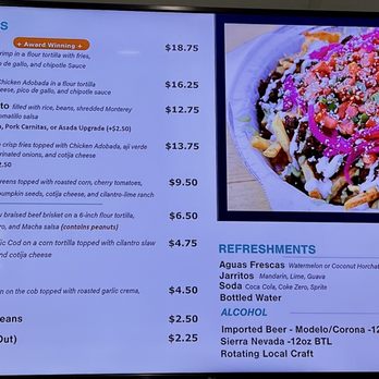 West Coast Taco Bar - Menu as of April 2026 - Tacos Near Me - Elk Grove, California West Coast Taco Bar - Menu as of April 2026 - Tacos Near Me - Elk Grove, California