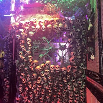 Permanent Vacation - Skull wall - Tiki Bars Near Me - Maitland, Florida Permanent Vacation - Skull wall - Tiki Bars Near Me - Maitland, Florida