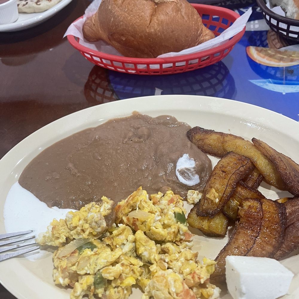 La Sonsonateca Restaurant  - This is the salvadoreño breakfast it's was delicious - Mexican Near Me - Sacramento, California
