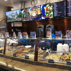 Renzios Greek Food - Counter