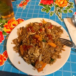 Birdseye Kitchen - Thai basil fried rice with chicken!!
