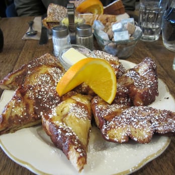 La Note - Cinnamon brioche french toast with lavender honey - French Near Me - Berkeley, California