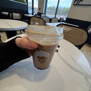Gregorys Coffee - Iced Black Forest Latte (V) - Coffee & Tea Near Me - Old Bridge, New Jersey