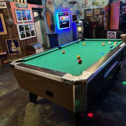 Johnny Mangos Tiki Bar and Grill - Pool $2 quarters