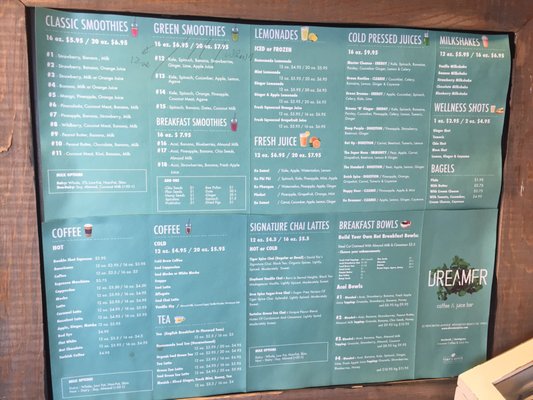 Menu photo 7 Dreamer Juice Rehoboth Beach, DE