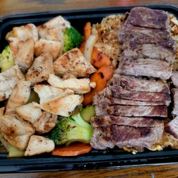 Steak and chicken combo Steak and chicken combo