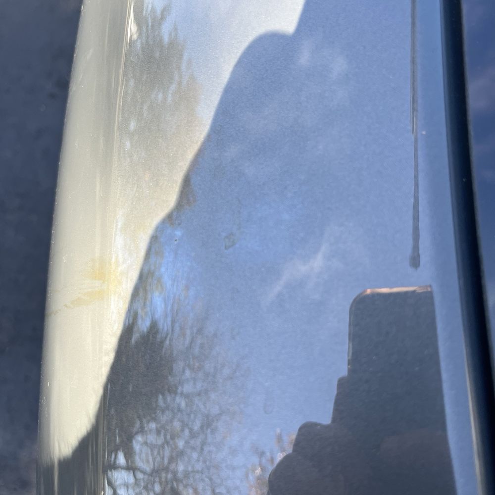 Independent Mobile Detailing - Before picture with stain from bird droppings - Auto Detailing Near Me