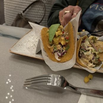 Local Current - The ample Fish tacos in the handheld menu! The corn relish is great! - Lounges Near Me - Long Beach, California Local Current - The ample Fish tacos in the handheld menu! The corn relish is great! - Lounges Near Me - Long Beach, California