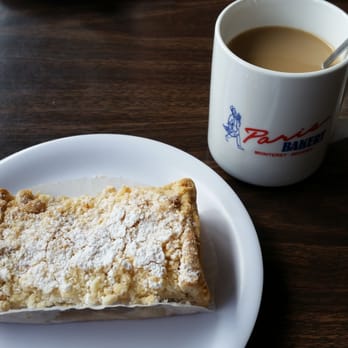 Paris Bakery Cafe - apple streudel with coffee - Bakeries Near Me - Monterey, California Paris Bakery Cafe - apple streudel with coffee - Bakeries Near Me - Monterey, California