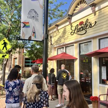 Lucile's Creole Cafe - Line on Father's Day - Cafes Near Me - Erie, Colorado Lucile's Creole Cafe - Line on Father's Day - Cafes Near Me - Erie, Colorado
