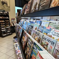 Barnes & Noble - I love that you can still find a good selection of magazines somewhere!