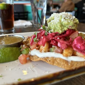 Mexcal - Shrimp tostada - Mexican Near Me - Reno, Nevada Mexcal - Shrimp tostada - Mexican Near Me - Reno, Nevada