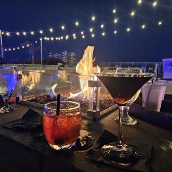 Sessions - perfect new year's eve drinks and dinner spot on the ocean and firepit - American Near Me - Daytona Beach, Florida
