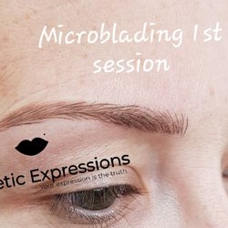 Made U Look Lash & Beauty Bar - Microblading. Will add more strokes to fill in gaps at her perfecting session.