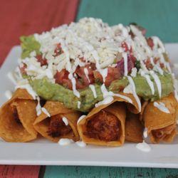 Cantina Louie - Crunchy, filling & delicious. Try our #Taquitos now! #MexicanFood #Margaritas #TacoTuesday