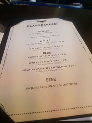 Menu photo 5 Playground Bar & Lounge Tucson, AZ Menu photo 5 Playground Bar & Lounge Tucson, AZ